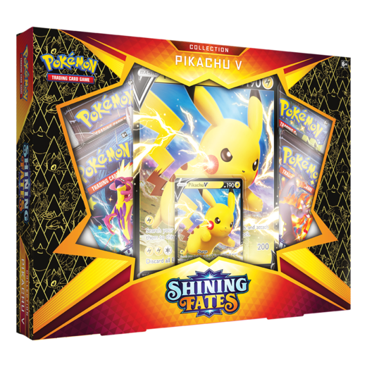 Shining Fates Pikachu V Collectors Box
